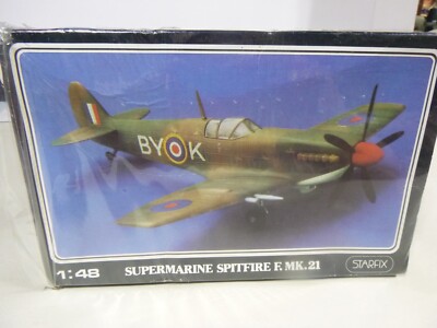 STARFIX 1:48 SCALE SUPERMARINE SPITFIRE F. MK. 21 MODEL KIT