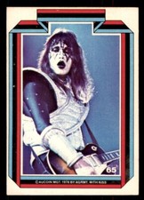 1978 Donruss Kiss 65 Ace Frehley EX