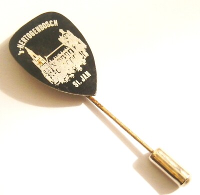 R100) St John s Cathedral s-Hertogenbosh St Jan Vintage Krawatte Anstecknadel Abzeichen
