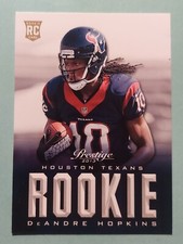 2013 Panini Prestige DeANDRE HOPKINS #225 Rookie RC Tennessee Titans 
