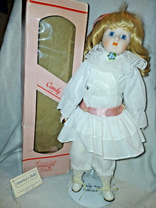 Heritage Mint America's Dolls 16" Candy Porcelain Doll D-21