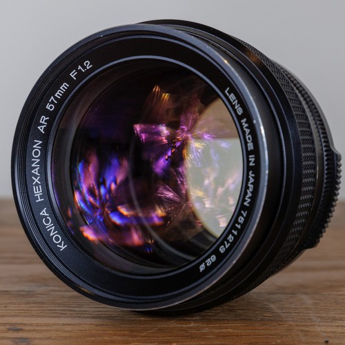 Konica Hexanon 57mm f/1.2 last version MINT cond with UV filter - Picture 8 of 24