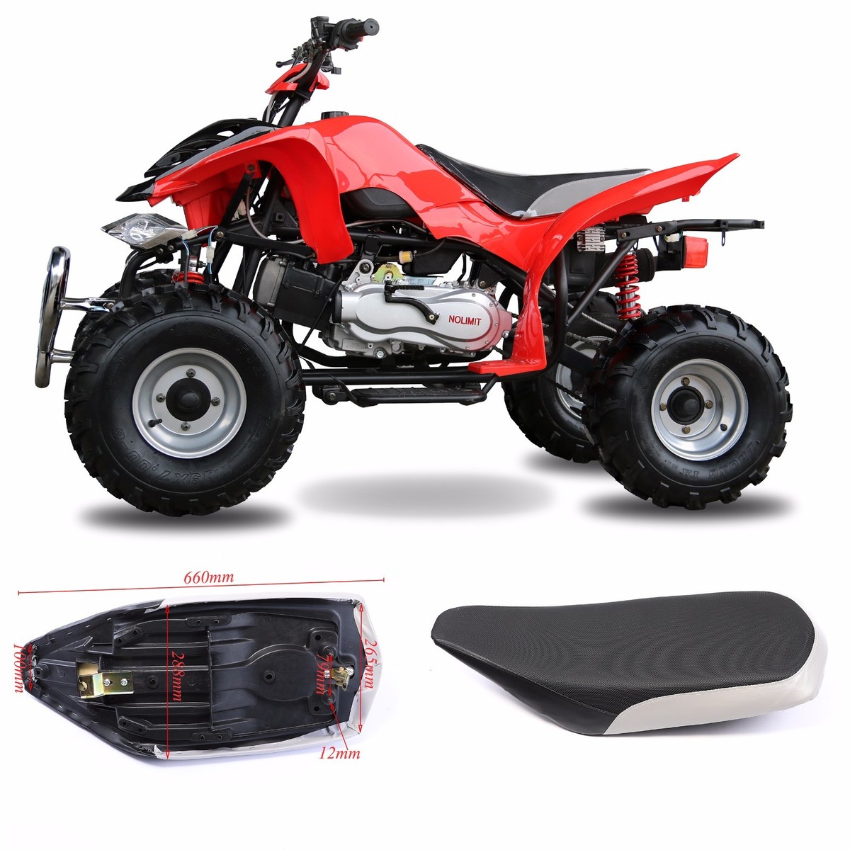 WOOSTAR Maillon Chaîne 530 Pour ATV 49cc-400cc - Quad, Pocket Bike, Buggy - Remplacement
