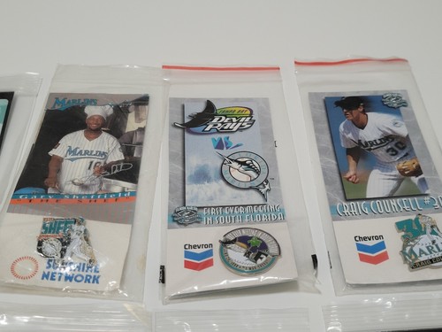 MLB Florida Marlins Vintage Pin Collection 1997-1999 Lot of 15 World Series - Picture 3 of 9