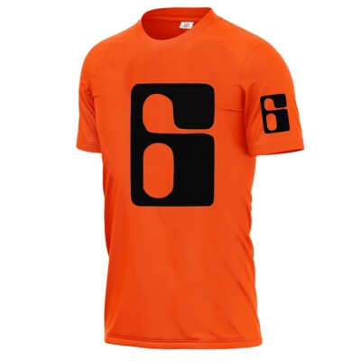 ROLLERBALL 6 NOUSTON ORANGE T SHIRT MENS JAMES CAAN SCI FI MOVIE