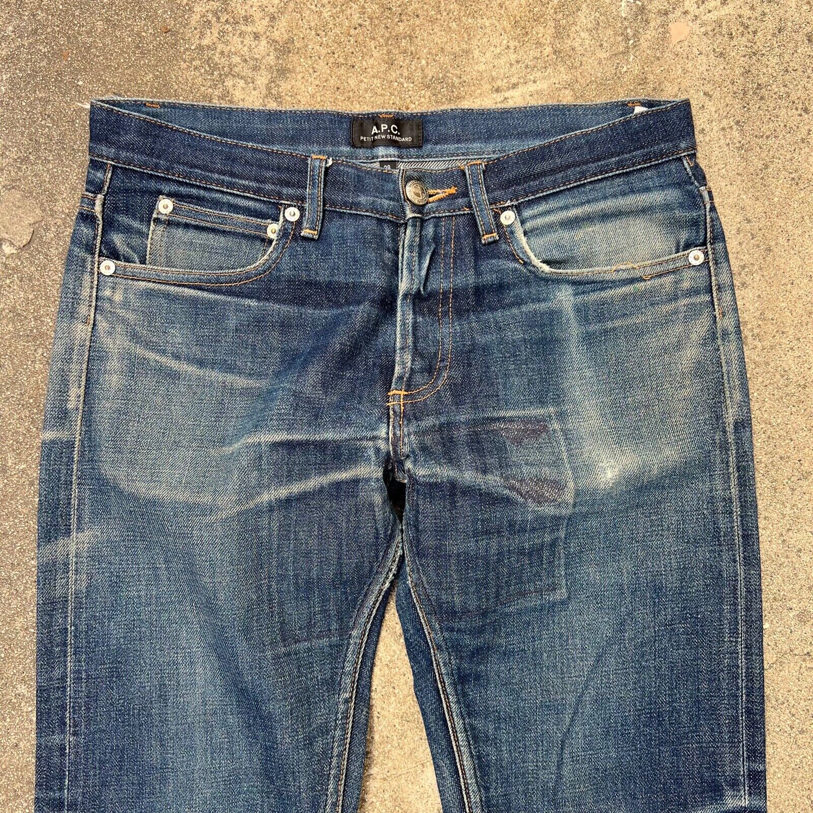 A.P.C. Petit New Standard Selvedge Japanese Raw Denim jeans Indigo 28 APC  Butler