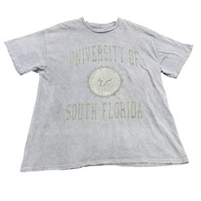 South Florida Bulls Shirt Womens XL Gray NCAA Football Gameday X Social Couture