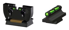 Hiviz Litewave Ruger 1022 Front Rear Sight Set Red Green White - Rg1022 Hiviz Litewave Ruger 1022 Front Rear Sight Set Red Green White - Rg1022