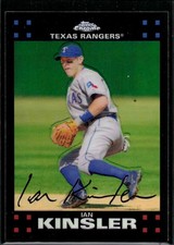 2007 Topps Chrome 43 Ian Kinsler Refractors