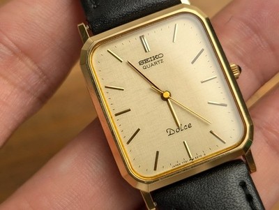 SEIKO DOLCE SGP30 金メッキ クォーツ腕時計 7731-5240 SEIKO DOLCE SGP30 金メッキ クォーツ腕時計 7731-5240 SEIKO DOLCE