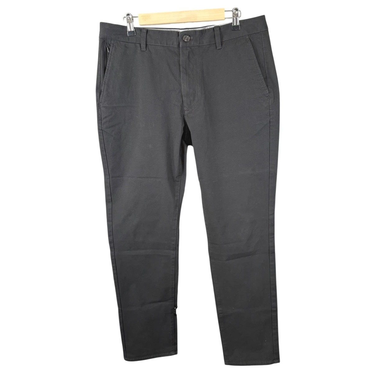 Chino Bonobos Weekday Warrior Homme 28x30 - Gris Clair Slim Droit
