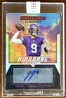 2025 PANINI ROOKIES & STARS J.J. MCCARTHY ENCASED AUTO AUTOGRAPH SP /99 READ
