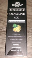 R Alpha Lipoic Acid 600mg Liquid Drops for Neuropathy Gluten Free Non GMO 2fl oz
