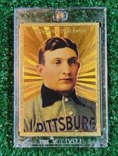 Honus Wagner-Pirates Custom Novelty Handmade 24k. GOLD CARD  (🔥HOT NEW ITEM🔥)