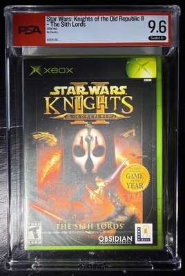 PSA 9.6 A+ Star Wars: Knights of the Old Republic II The Sith Lords KOTOR 2