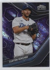 2023 Topps Chrome Black Purple Mini-Diamond Refractor /150 Clayton Kershaw 0w3