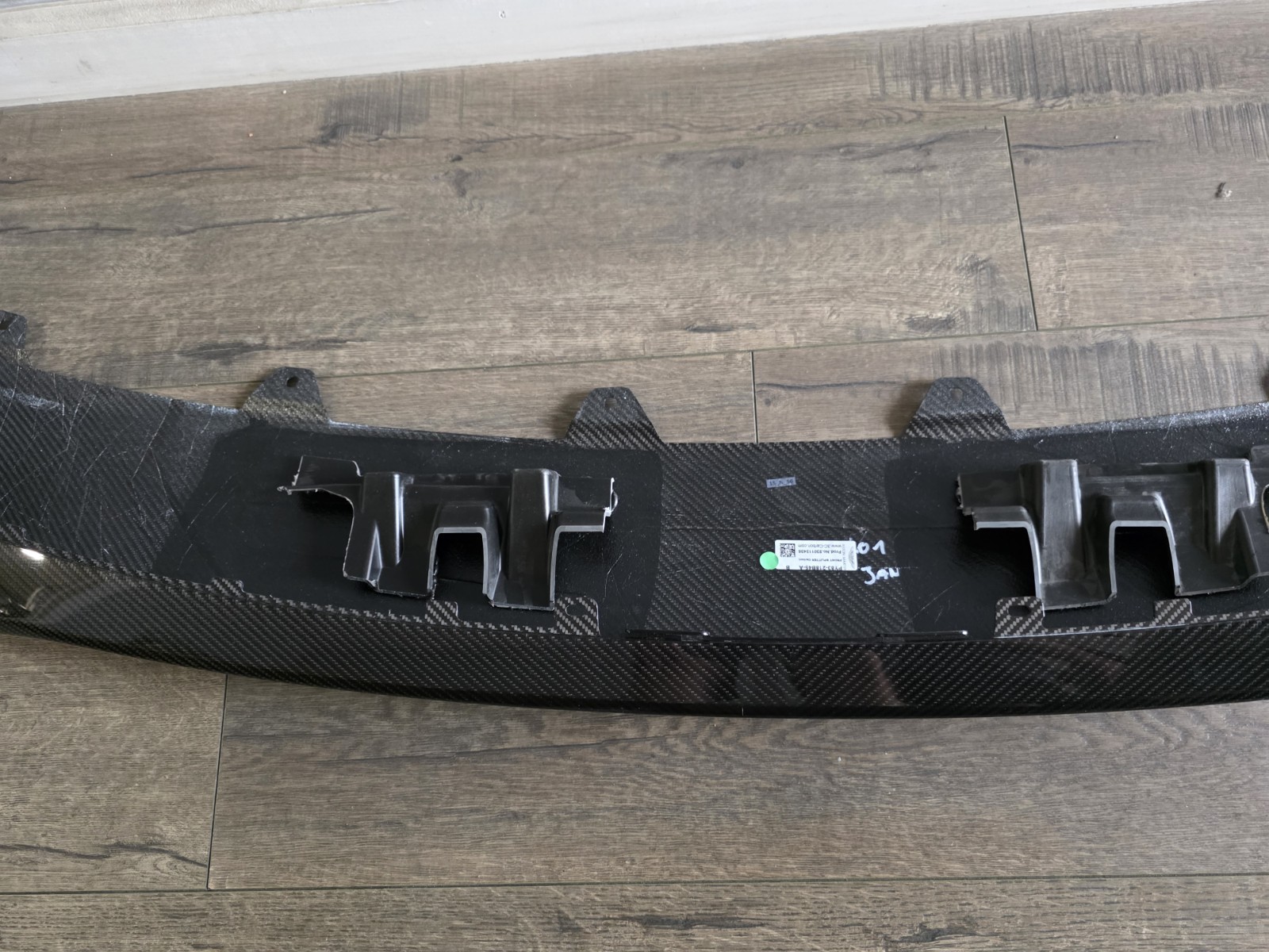 ASTON MARTIN DBX 707 DBX707 FRONT BUMPER SPLITTER CARBON SPOILER OEM py83-218b45