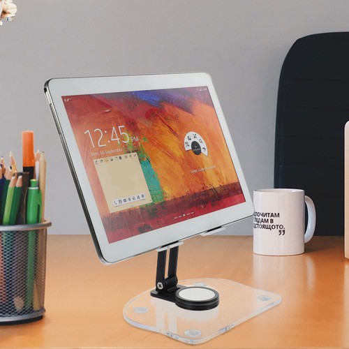 Tablet-Unterstützung Reisen Schreibtisch Telefonhalter Stand Tablet-Halter - Photo 11/12