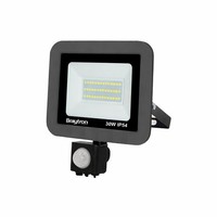 LED AußEnstrahler Mit Bewegungsmelder 30W 2550Lm, AußEnleuchte 3000K Warmweiß