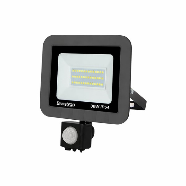 LED AußEnstrahler Mit Bewegungsmelder 30W 2550Lm, AußEnleuchte 3000K Warmweiß-image