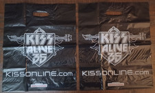KISS Alive 35 Merchandise Shopping Promo Bag Lot Of 2 Kissonline.com Army