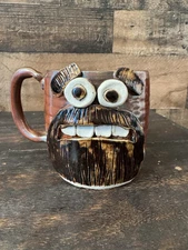 Ceramic Face Mug Pottery