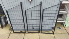 Ladderax Shelving Uprights - black- great condition - 85cm x 36cm