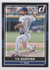 2016 Panini Donruss Black Border 182/199 Yu Darvish #165 0a7