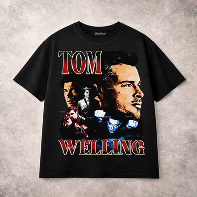 Tom Welling T Shirt Smallville Superman Actor TV Series Graphic Tee