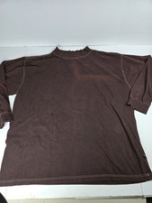 Vintage PJ Mark Mens Long Sleeve High Neck Retro Shirt Size 2XL Made In Russia