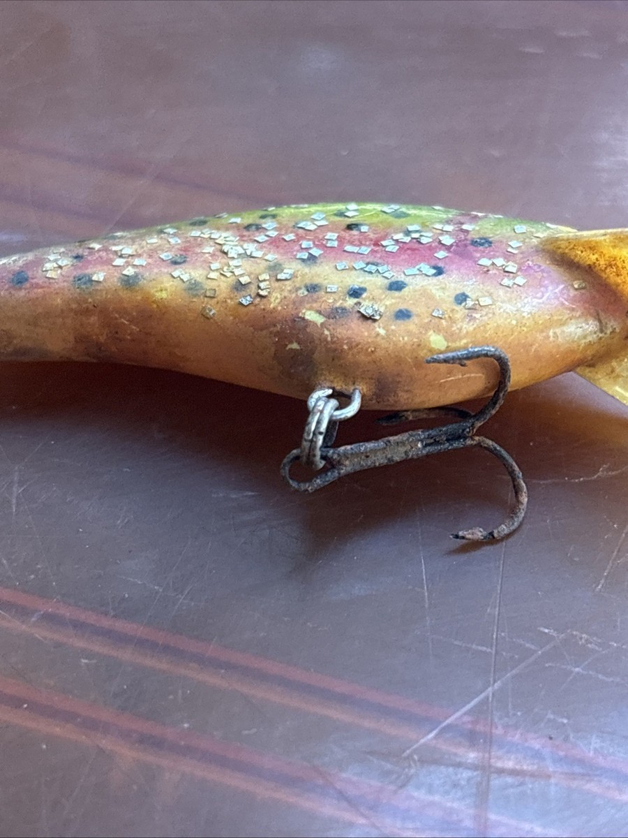 RICHARD A MANLEY RON E. BEE BABY PIG BALSA CRANKBAIT/VERY RARE LURE