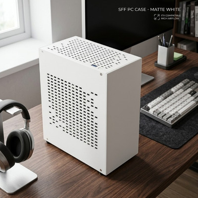 Aluminum Mini-ITX PC Case   Ultra-Compact SFF Chassis for Mini GPU Builds (23cm)