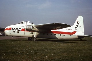 Duplicate Aircraft Slide Midland Air Cargo Bristol 170 G AMLP @ COV (A005)