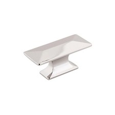 2pk Hickory Hardware 2-5/16in x 1-1/16in Polished Nickel Finish Cabinet Knobs