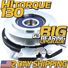 HiTorque 130ftlbs BIGBearing Billet Pulley Upgrade PTO Clutch for Warner 5219-28