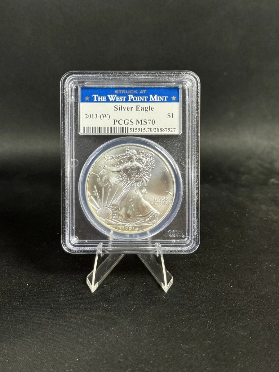 American Eagle MS 70 Graded 2013 Silver Bullion Coins for sale | eBay
