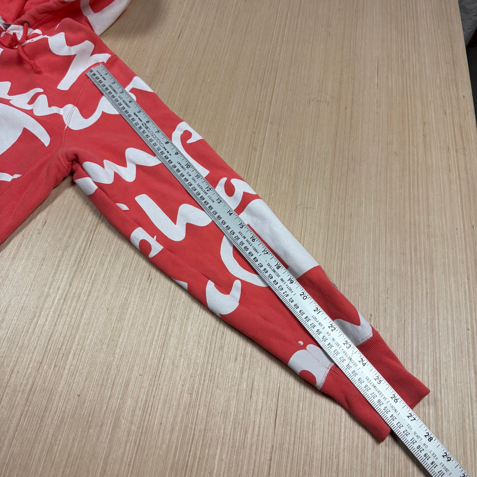 Champion Reverse Weave Script Logo All Over Print… - image 7