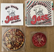 Die Ärzte Jazz ist anders Pizza Karton CD und Mini CD 28 Page Booklet 20 Tracks