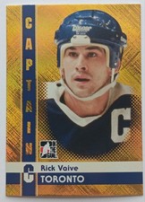 2011-12 ITG Captain-C Gold Rick Vaive /50 Toronto Maple Leafs