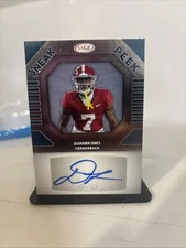 2025 DASHAWN JONES SAGE Low Series Sneak Peek Auto #SPA-DJ Alabama Crimson Tide