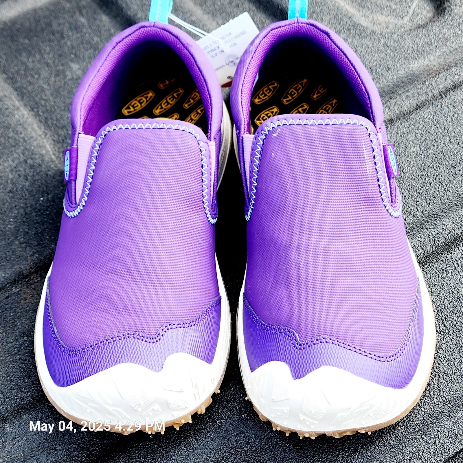 KEEN Speed Hound Slip On Bambino 5Y Durevole Comodo Facile da Bici Battistrada