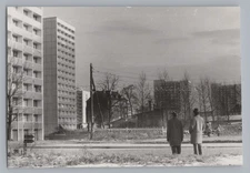 Dresden 1967 - High Rises near Central Station - Old Photo 1960s