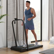 SPORTNOW 2.5HP Folding Treadmill Walking Pad w/ LED Display, Refurbished