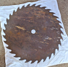 Vintage 27.5 In Buzz Saw Blade 32 T 2-in Arbo...
