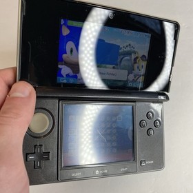 Nintendo 3DS Handheld Video Game Console Black CTR-001 W Charger Stylus