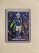 2024 Panini Phoenix - Adonai Mitchell #153 Purple Fade RC Indianapolis Colts NFL