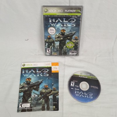 Halo Wars Platinum Hits (Xbox 360, 2010) Complete CIB