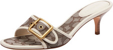 Coach Margot Sandals in Signature Jacquard