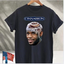 Cinnabron Vintage T Shirt Funny Basketball Meme Graphic Te Retro Unisex