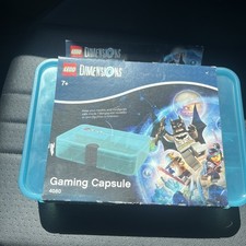 LEGO Dimensions Gaming Capsule 4080 - Blue Storage Case Container Organizer- NEW